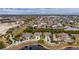 Aerial view showcasing home's location in a waterfront community at 5610 Golden Isles Dr, Apollo Beach, FL 33572