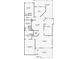 Floor plan showing a 2 bedroom, 2 bathroom home with an office and screened patio at 5610 Golden Isles Dr, Apollo Beach, FL 33572