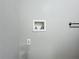 Simple laundry hookups in a small room at 6008 49Th N Ave, Kenneth City, FL 33709