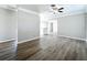 Spacious living room with hardwood floors at 6008 49Th N Ave, Kenneth City, FL 33709
