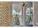 Balcony with partial ocean view at 611 Destiny Dr # 216, Ruskin, FL 33570