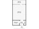 Floor plan showing bedroom, bathroom, and balcony at 611 Destiny Dr # 216, Ruskin, FL 33570