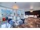Elegant dining area with a glass table and modern chairs at 841 4Th Avenue N # 67, St Petersburg, FL 33701