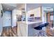 Modern kitchen with stainless steel appliances and marble countertops at 841 4Th Avenue N # 67, St Petersburg, FL 33701