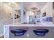 Modern kitchen features stainless steel appliances and a breakfast bar at 841 4Th Avenue N # 67, St Petersburg, FL 33701