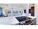 Sleek kitchen with a breakfast bar overlooking the living room at 841 4Th Avenue N # 67, St Petersburg, FL 33701