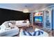 Open living space featuring a white sectional sofa and stylish decor at 841 4Th Avenue N # 67, St Petersburg, FL 33701
