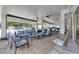 Covered patio area with seating and parking at 841 4Th Avenue N # 67, St Petersburg, FL 33701