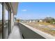 Private balcony overlooking surrounding neighborhood at 8709 Palm Ranches Pl, Tampa, FL 33614