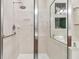 Large walk-in shower with glass enclosure at 10002 Bentley Way, Tampa, FL 33626