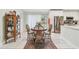 Cozy dining area with wooden table and chairs near kitchen at 1115 154Th Ne St, Bradenton, FL 34212