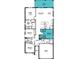 Detailed floor plan showcasing a spacious layout with 4 bedrooms, 3 bathrooms, and a 2-car garage at 12217 Meditation Trl, Venice, FL 34293