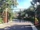 Ornate gated entrance to the Banyan Bay community at 130 Banyan Bay Dr, St Petersburg, FL 33705