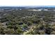 Wide shot showing the property and surrounding area near water at 1696 Wilmar Ave, Tarpon Springs, FL 34689