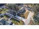 Aerial view showing a house and driveway at 1696 Wilmar Ave, Tarpon Springs, FL 34689