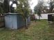 Backyard with shed and grass at 1766 Montana Ne Ave, St Petersburg, FL 33703
