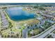 Community with lake, pool, playground, and tennis courts at 18811 Deer Tracks Loop, Lutz, FL 33558