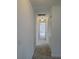 Bright hallway with neutral walls and carpeted flooring at 19018 Geraci Rd, Lutz, FL 33548