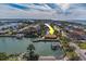 Waterfront home situated on a canal with boat dock and gorgeous views at 2801 Hibiscus W Dr, Belleair Beach, FL 33786