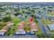 Aerial view showing home's location in a community at 401 Dorchester Pl # 52, Sun City Center, FL 33573