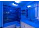 Updated bathroom with marble tile and LED lighting at 4611 W North B St # 129, Tampa, FL 33609