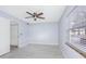 Spacious bedroom with ceiling fan and ample natural light at 4611 W North B St # 129, Tampa, FL 33609