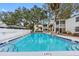 Refreshing community swimming pool with ample deck space at 4611 W North B St # 129, Tampa, FL 33609