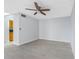 Bright living room with tile floors and ceiling fan at 4611 W North B St # 129, Tampa, FL 33609