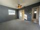 Primary bedroom with gray walls and a walk-in closet at 4617 49Th N Ave, St Petersburg, FL 33714