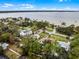 Aerial view of property near the waterfront at 605 Shore E Dr, Oldsmar, FL 34677