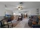 Spacious living room featuring an open floor plan and comfortable seating at 605 Shore E Dr, Oldsmar, FL 34677