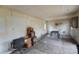 Unfinished workshop with workbench and storage boxes at 605 Shore E Dr, Oldsmar, FL 34677