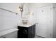 Bathroom with marble vanity and updated fixtures at 9050 San Martin Ne Blvd, St Petersburg, FL 33702