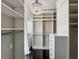Large walk-in closet with ample shelving, drawers, and natural light at 9050 San Martin Ne Blvd, St Petersburg, FL 33702