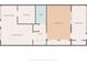 Floor plan showing bedroom, kitchen, living room, and sunroom at 1000 79Th N Ave # 102, St Petersburg, FL 33702