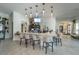 Community bar with seating and modern finishes at 17219 Scuba Crest St, Wimauma, FL 33598