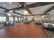 Large community room with dance floor and tables at 17219 Scuba Crest St, Wimauma, FL 33598