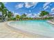 Relaxing pool with a spacious deck and comfortable seating at 17219 Scuba Crest St, Wimauma, FL 33598