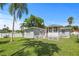 Spacious backyard with gazebo and grassy lawn at 1742 Bayshore Blvd, Dunedin, FL 34698