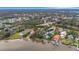 Property location shown in an aerial view near waterfront at 2886 Bay Shore Dr, Safety Harbor, FL 34695