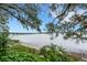 Beautiful view of calm waters and bridge from waterfront property at 2886 Bay Shore Dr, Safety Harbor, FL 34695