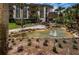 Attractive pond with water features and landscaping at 3035 Countryside Blvd # 31B, Clearwater, FL 33761