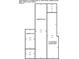 Mobile home floor plan showing dimensions of rooms at 34514 Rose N Dr, Pinellas Park, FL 33781