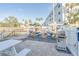 Community kayak storage with grilling area and picnic tables at 464 N Paula Dr # 220, Dunedin, FL 34698