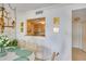 Clean kitchen with ample counter space and microwave at 464 N Paula Dr # 220, Dunedin, FL 34698