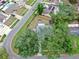 Aerial view of house and surrounding neighborhood at 6207 Frost Dr, Tampa, FL 33625