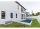 Virtual view of a refreshing pool in backyard at 716 S Lois Ave, Tampa, FL 33609