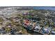 Property location shown in aerial view, near the water at 811 Camellia Ave, Ellenton, FL 34222