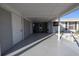 Covered carport with access to the front entrance at 811 Camellia Ave, Ellenton, FL 34222