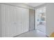 Bright interior features built-in storage and access to a sunroom at 811 Camellia Ave, Ellenton, FL 34222